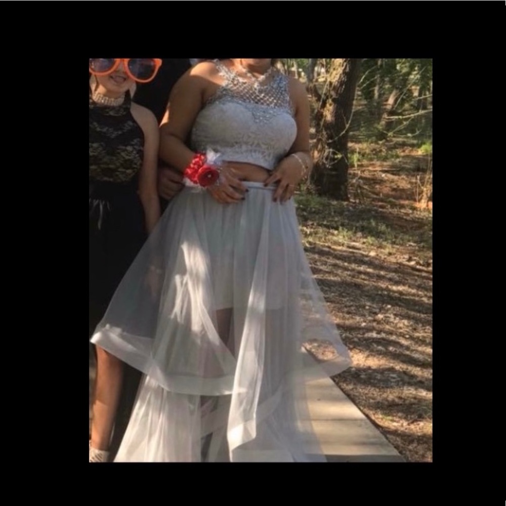 2 piece Prom dress
